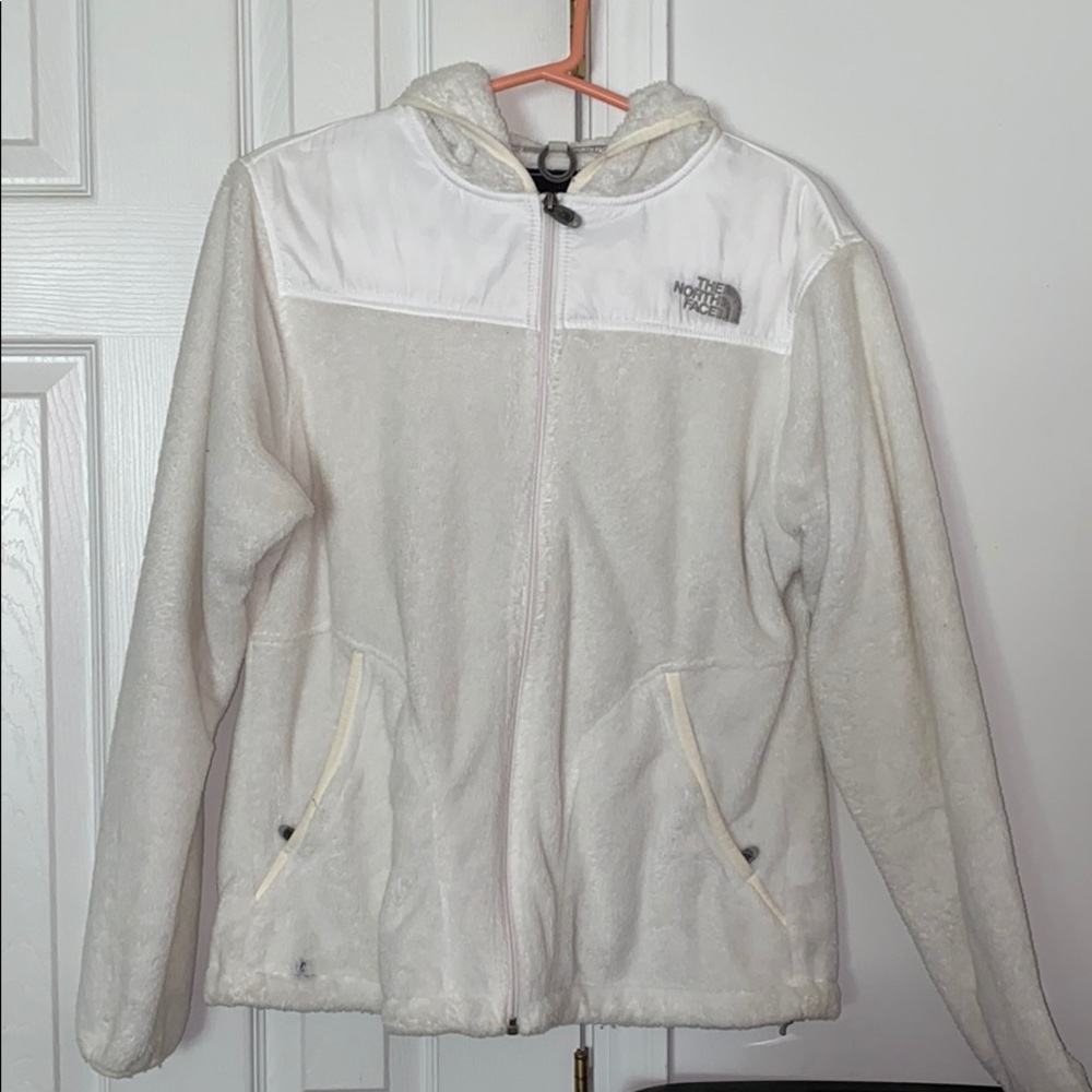 North face Fleece zip jacket Large